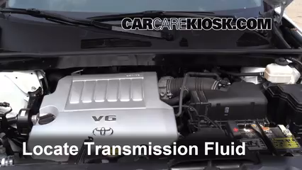 2012 Toyota Highlander 3.5L V6 Líquido de transmisión Agregar líquido
